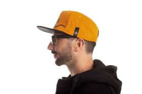 EK-Crew Orange Snapback Cap