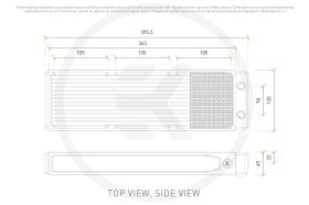 EK-Pro Radiator P360 Multiport - Black