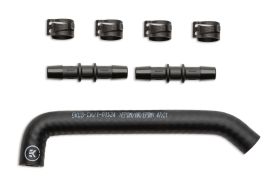 EK-Pro Tubing 10/17mm Reinforced EPDM Preformed 45°/90° - Black