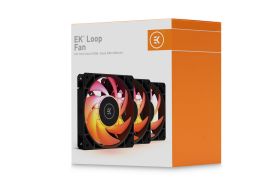 EK-Loop Fan FPT 120 3-Pack D-RGB - Black (550-2300rpm)