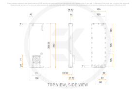 EK-Quantum Kinetic³ FLT 360 D5/DDC Body D-RGB - Plexi