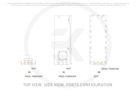 EK-Quantum Kinetic³ FLT 360 D5/DDC Body D-RGB - Plexi