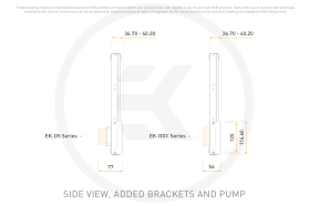 EK-Quantum Kinetic³ FLT 360 D5/DDC Body D-RGB - Plexi